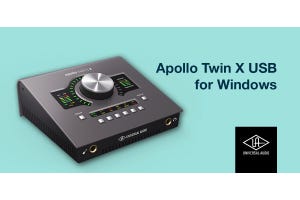 Universal Audio lanserer Apollo Twin X USB for Windows