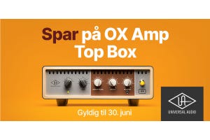 Spar over 3 000,- på Universal Audio OX Amp Top Box