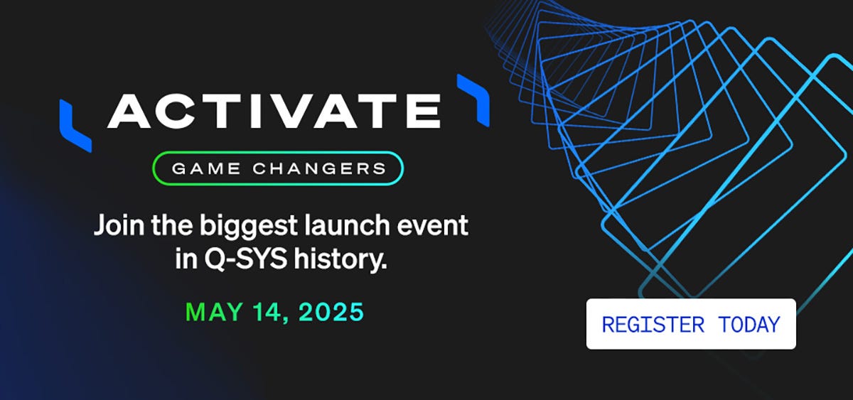 Q-SYS Activate – Game changers